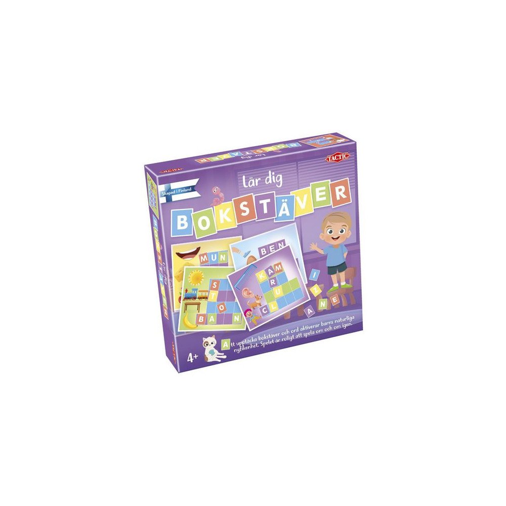 Tactic Spel Lär dig om bokstäver 4+