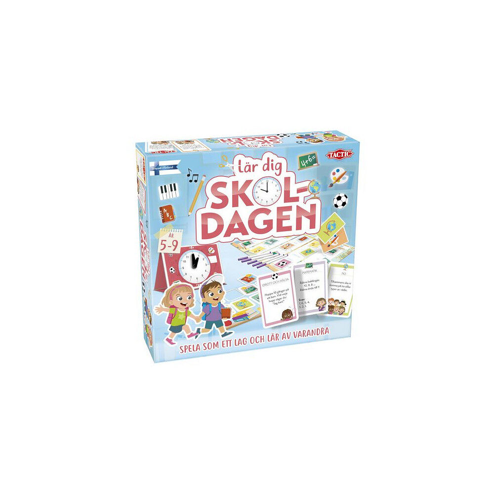 Tactic Spel Lär dig skoldagen