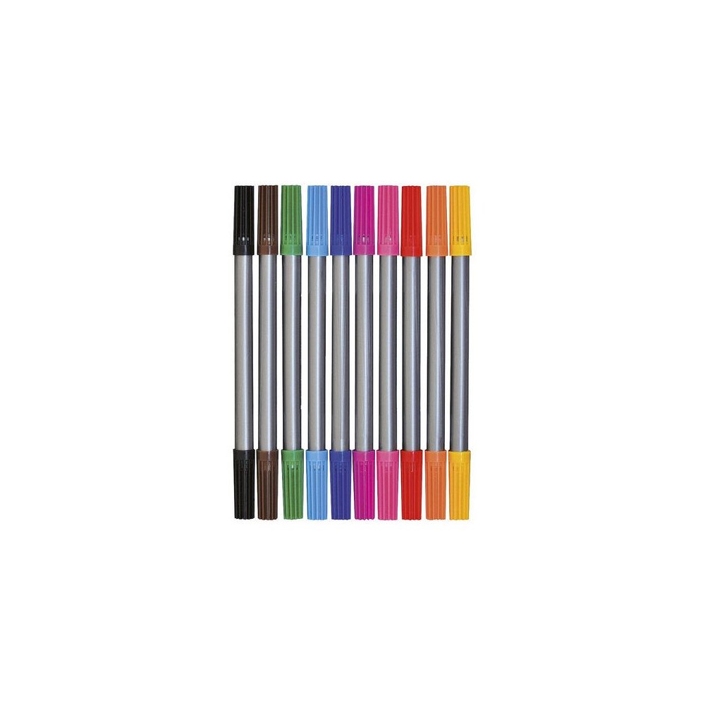 Playbox Fiberpenna dubbelspets 10/fp
