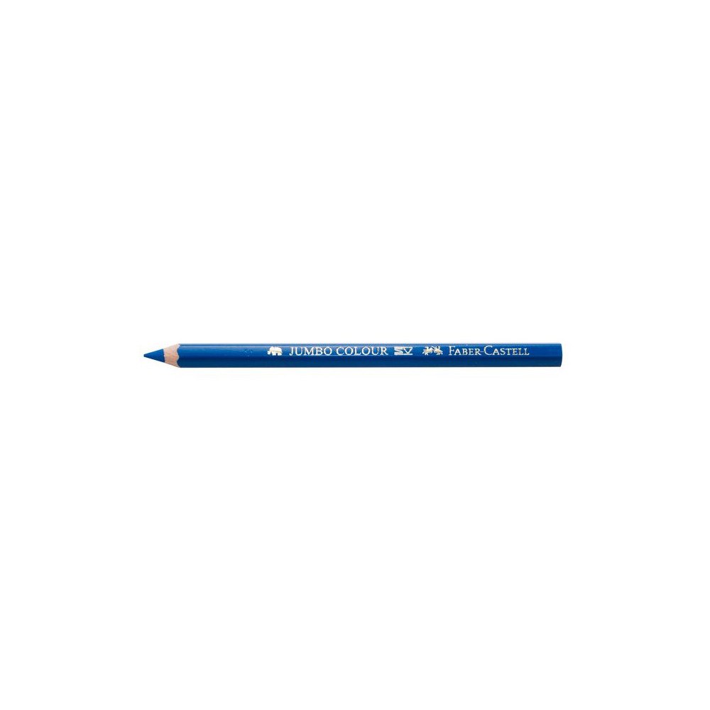 Faber-Castell® Färgpenna FABER Jumbo mörkblå 12/fp