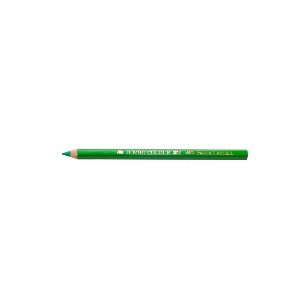 FABER-CASTELL Färgpenna FABER Jumbo ljusgrön 12/fp