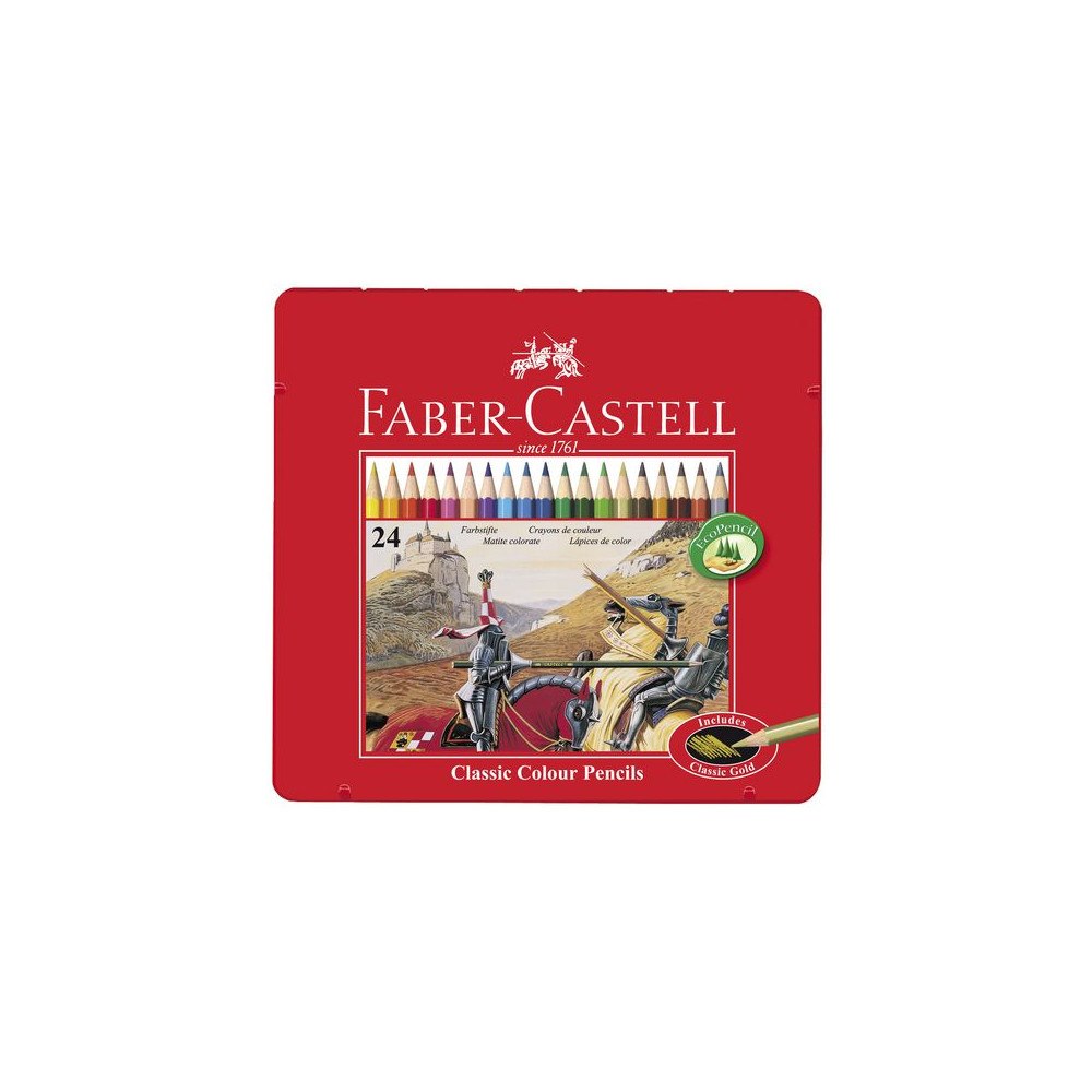 FABER-CASTELL Färgpenna FABER-CASTELL 24 färger