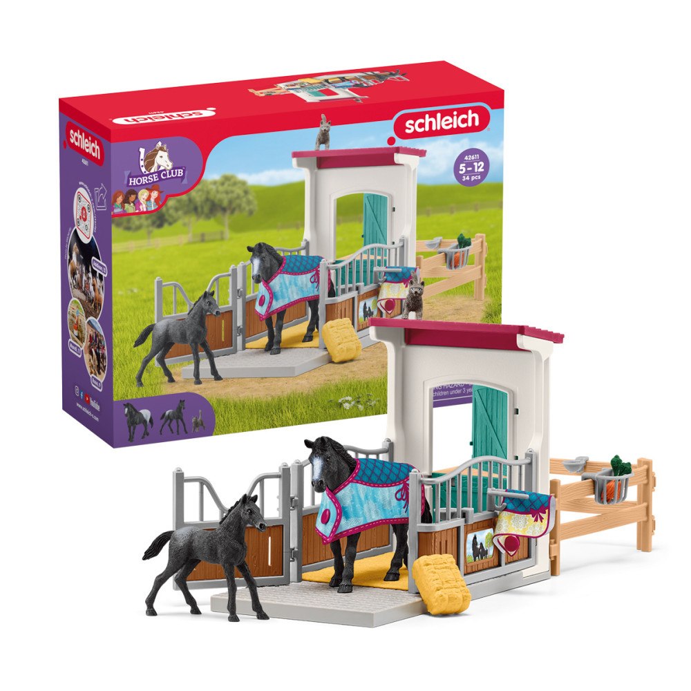 Schleich Schleich Horse Club - Horse Box with Mare and Foal