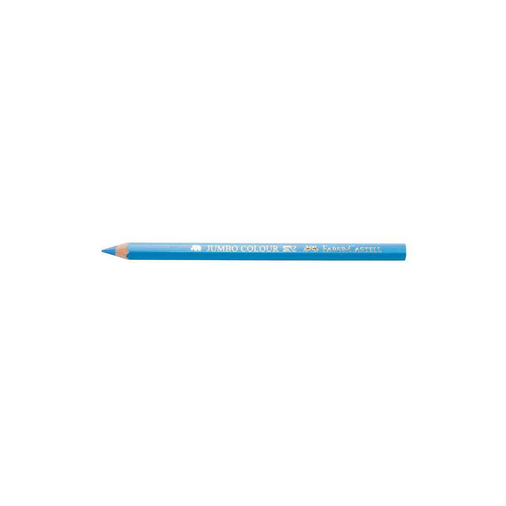 Faber-Castell® Färgpenna FABER Jumbo ljusblå 12/fp
