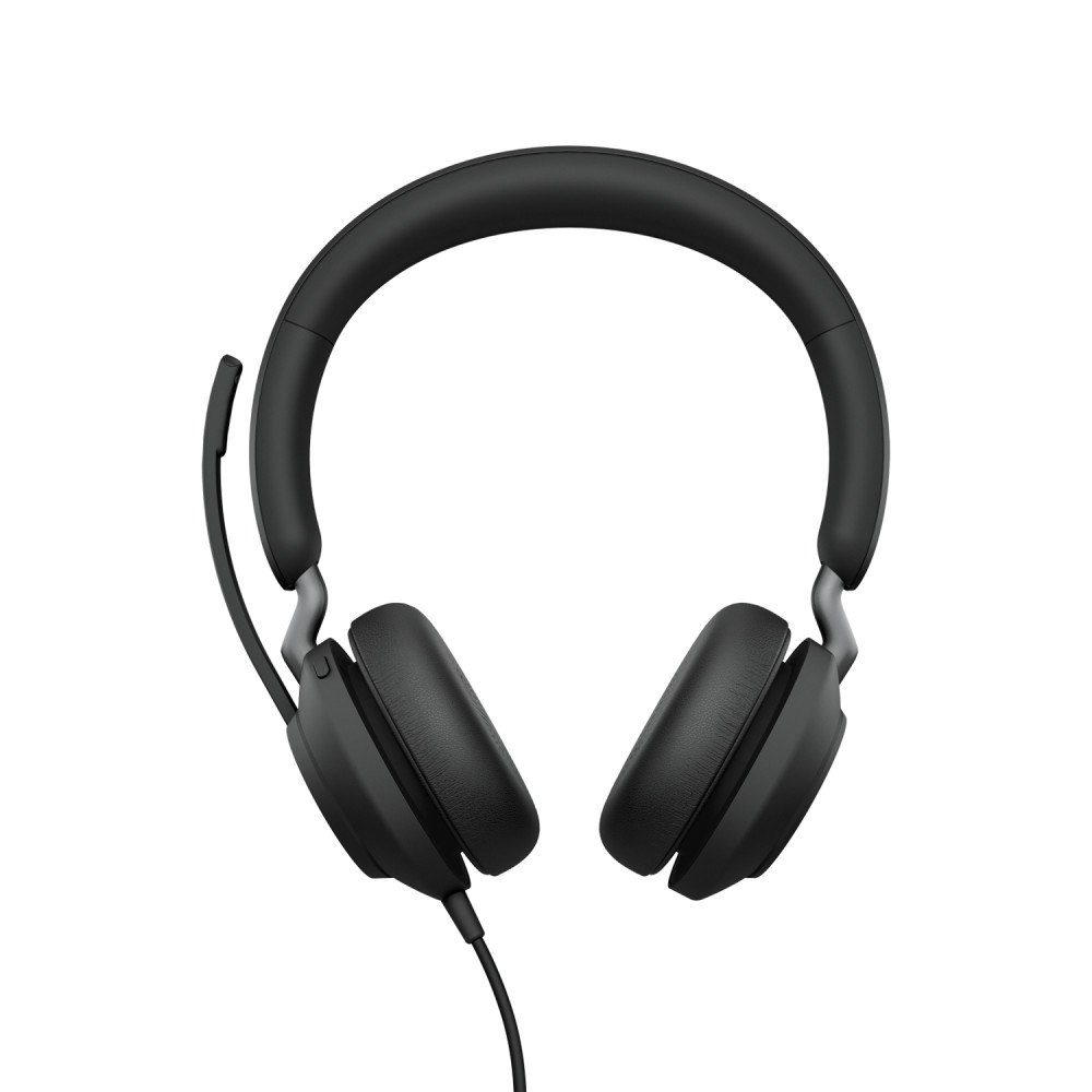 Jabra Jabra Evolve2 40 SE Headset Kabel Huvudband Samtal/musik USB Type-C Svart