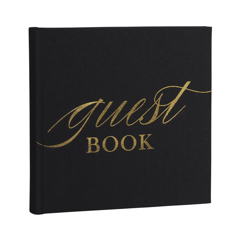 FOCUS Focus Base Line Canvas Album 20x20 Guestbook Black