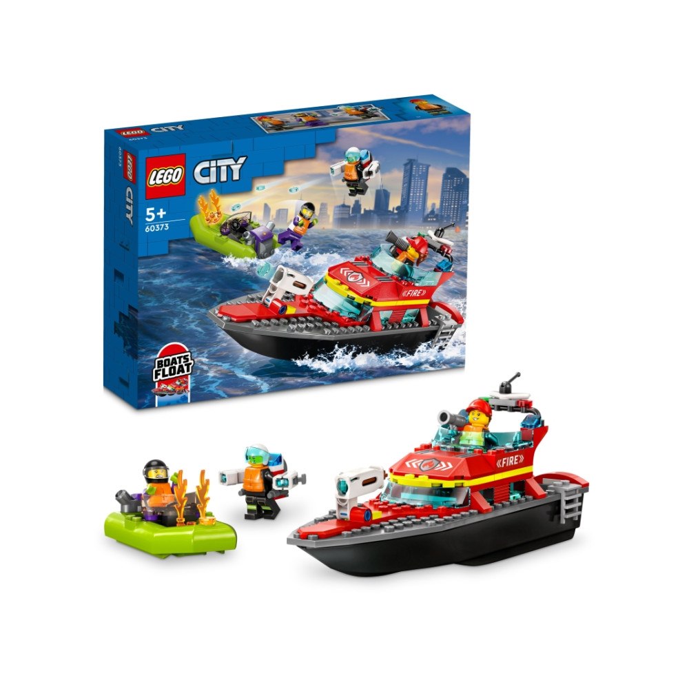 LEGO LEGO City 60373 - Fire Rescue Boat - byggsats