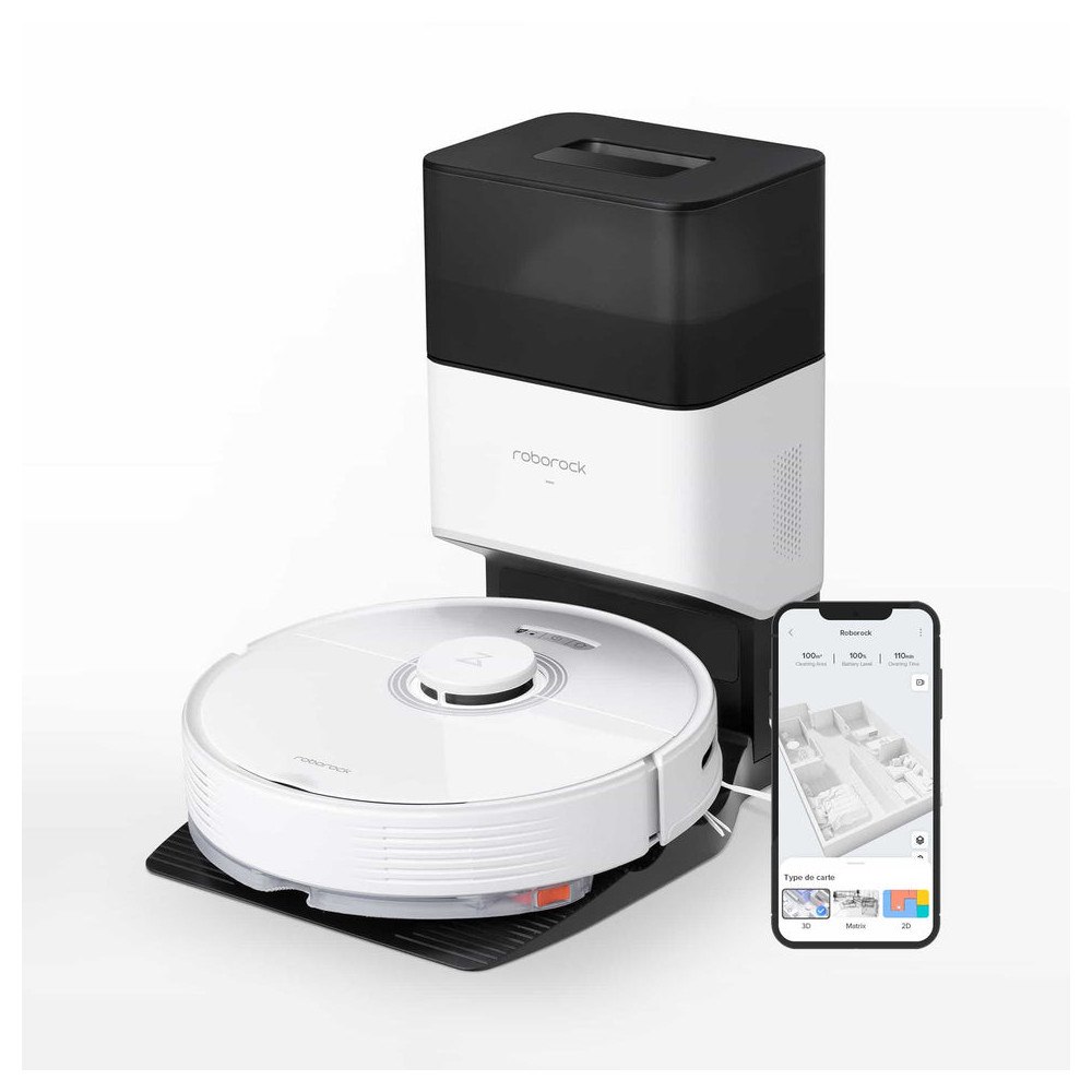 Roborock Roborock Q7 Max+ robotdammsugare 2,97 l Utan påse Vit