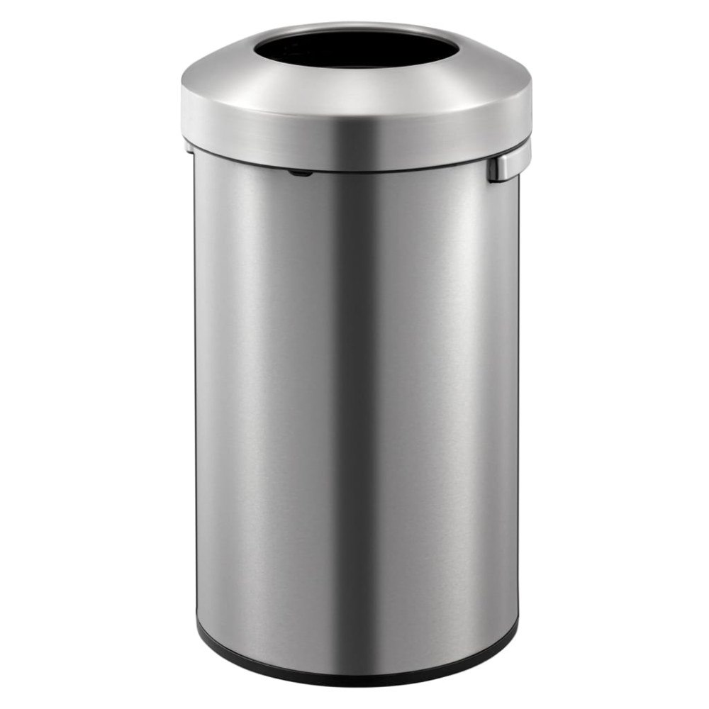 Eko EKO Soptunna öppen topp Urban 90 L matt silver