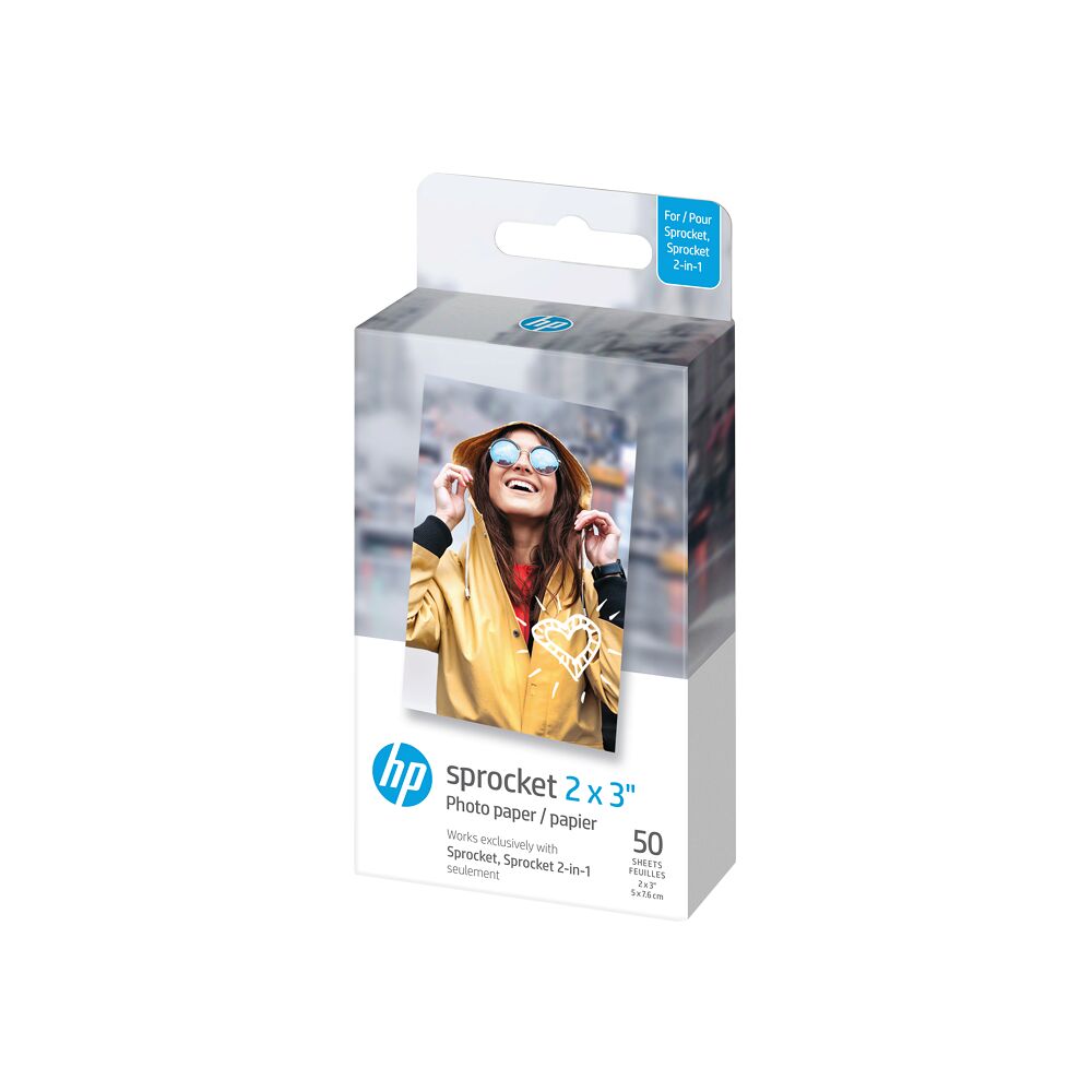 HP HP Sprocket Zink Paper Luna 50-Pack 2X3"