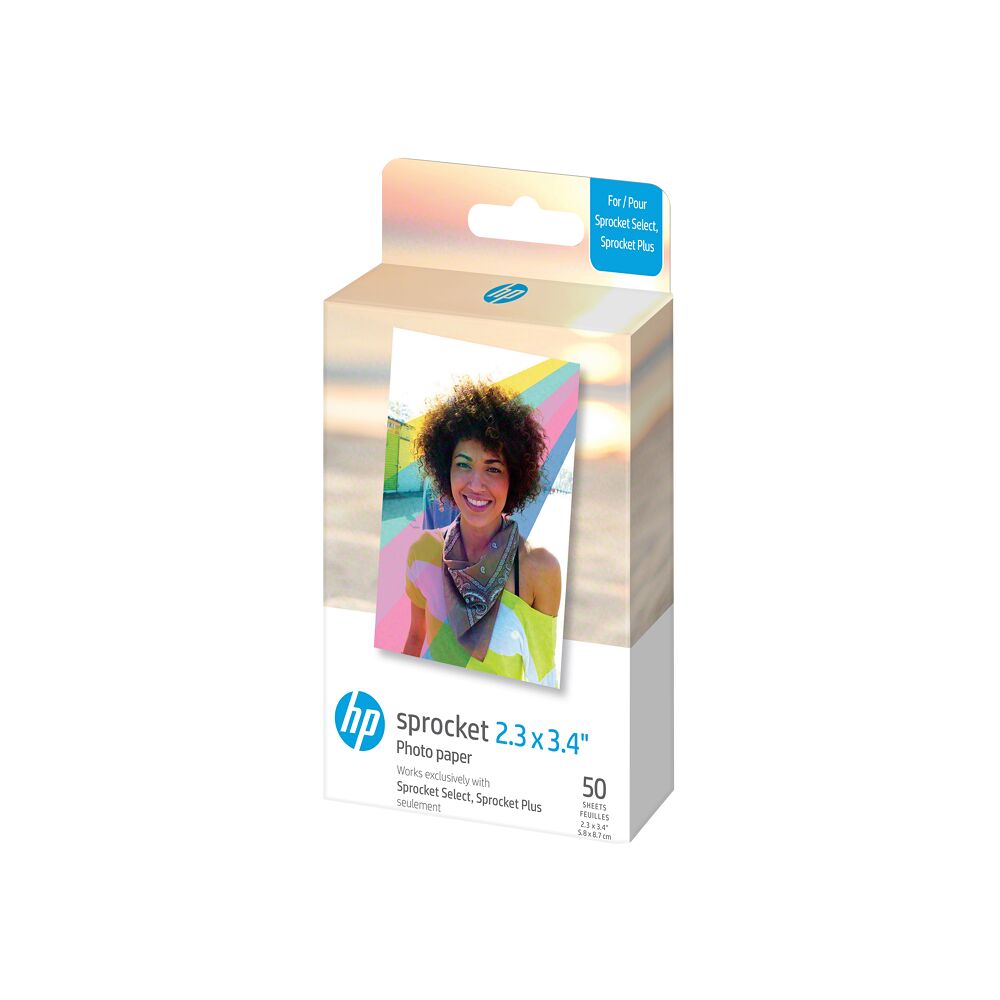 HP HP Sprocket Zink Paper Select 50 Pack 2,3x3,4"