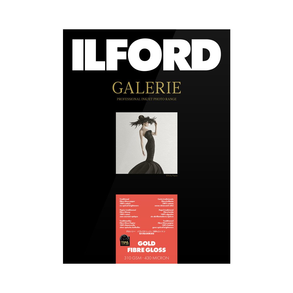 ILFORD Ilford Galerie Gold Fibre Gloss 310g A3+ 25 Sheets