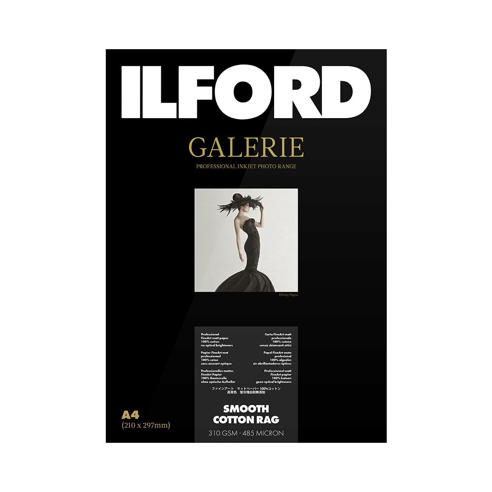 ILFORD Ilford Galerie Smooth Cotton Rag 310g A4 25 Sheets
