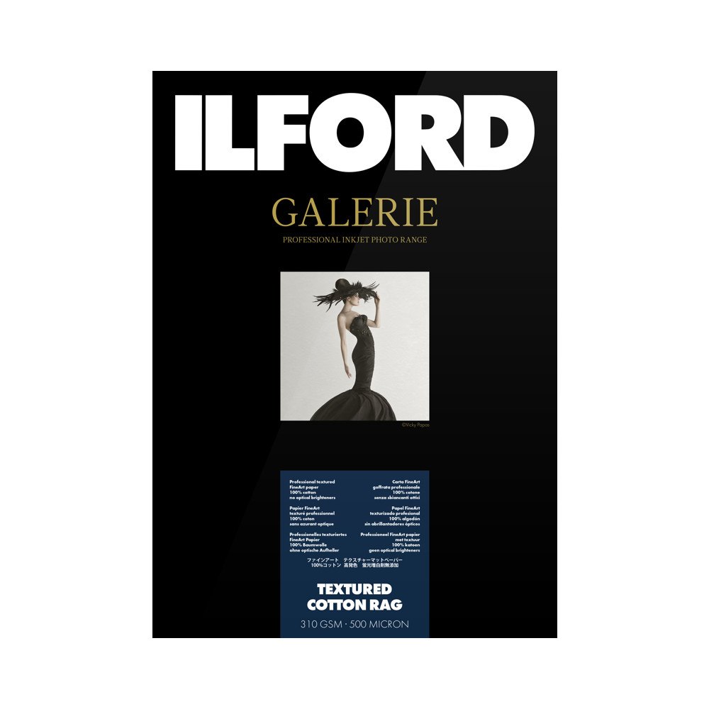 ILFORD Ilford Galerie Textured Cotton Rag 310g A3+ 25 Sheets