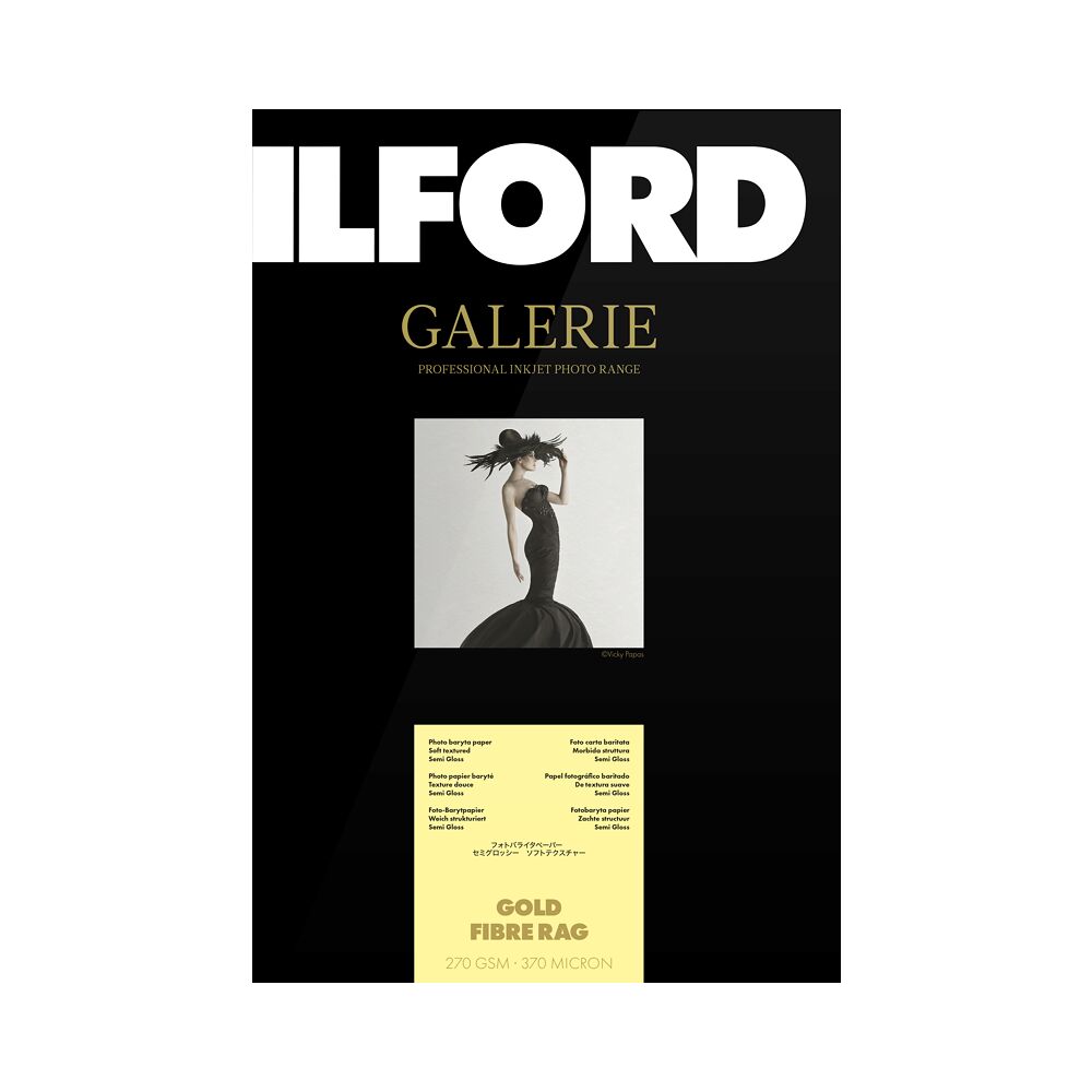 ILFORD Ilford Galerie Gold Fibre Rag 270G 10x15 50 Sheet