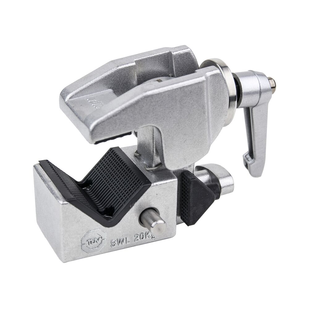 KUPO Kupo KCP-710 Convi Clamp with Adjustable Handle - Silver