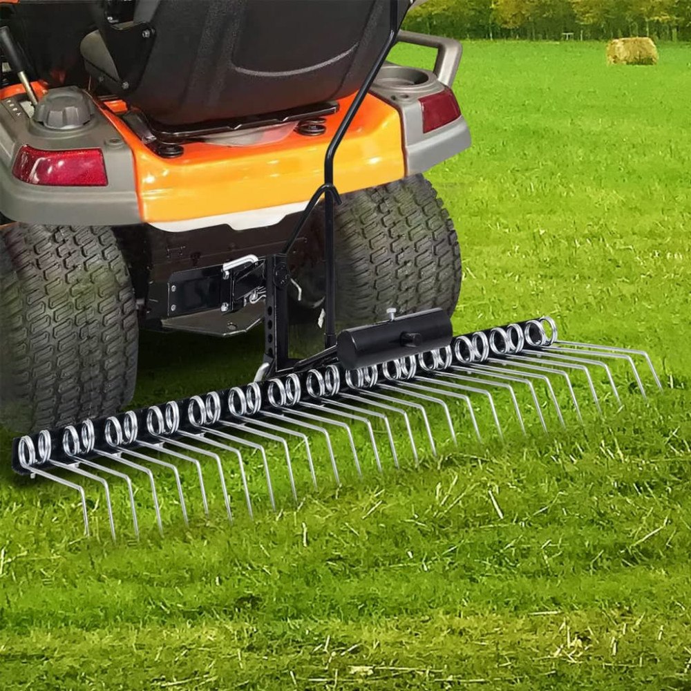 vidaXL Mossrivare för åkgräsklippare 109 cm