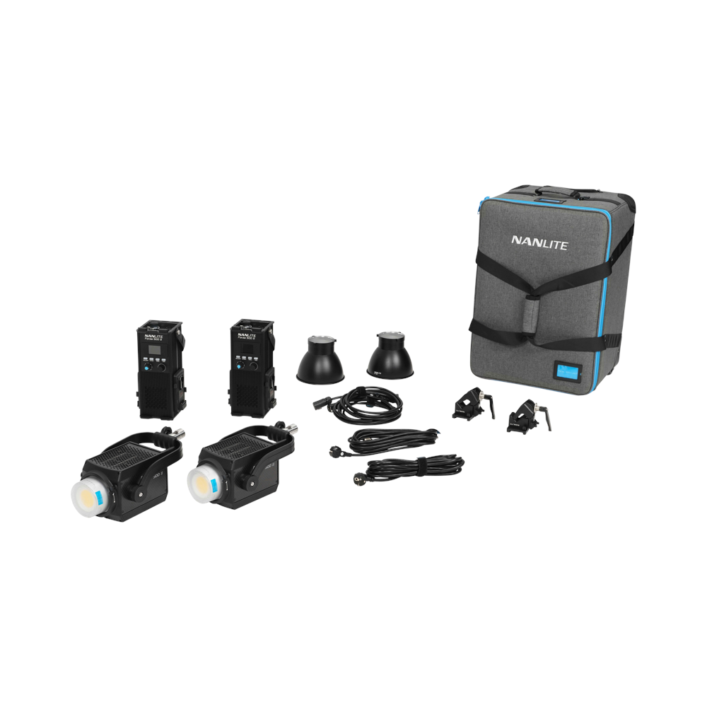 NANLITE NANLITE Forza 500 II 2 Kit LED Spot Light with Trolley Case