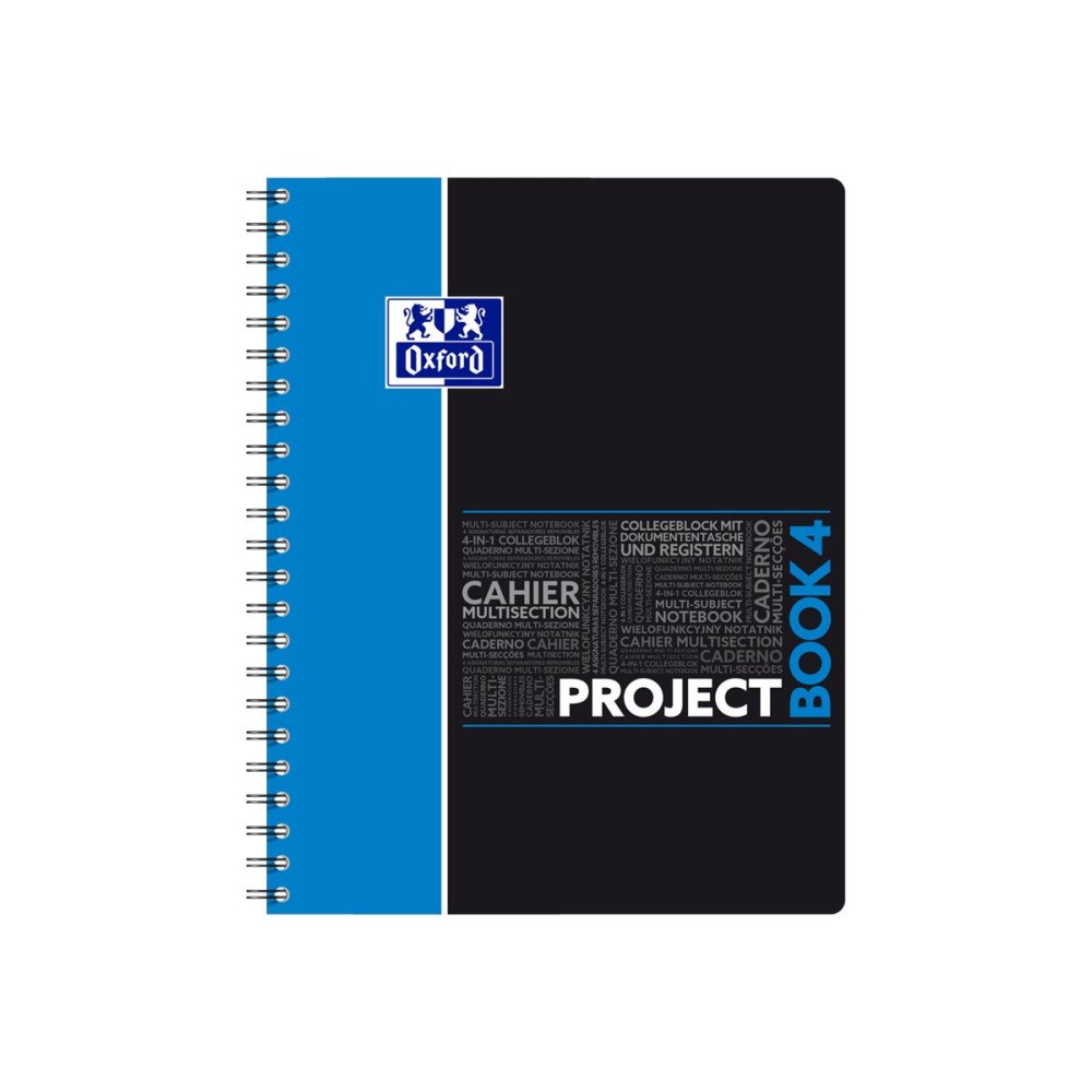 Oxford International Oxford Student A4+ - projektbok - 100 ark