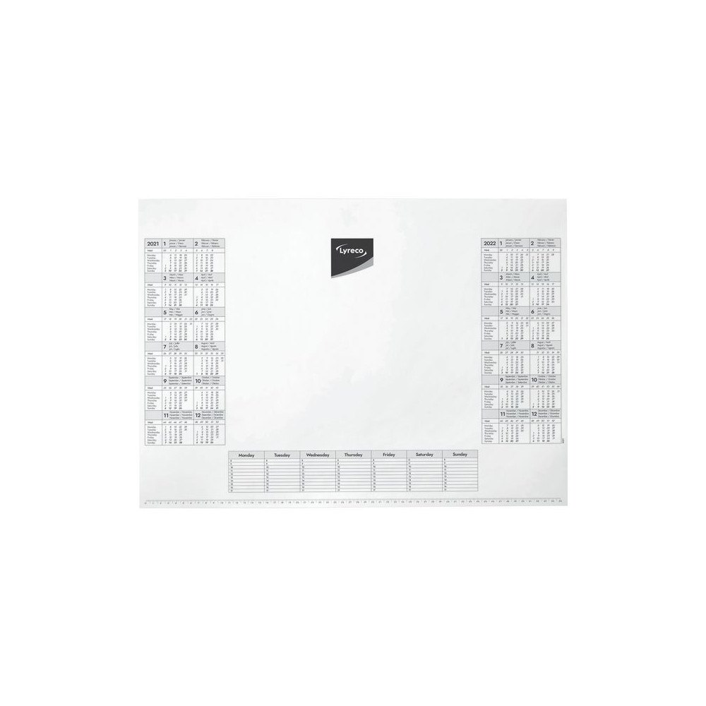 Lyreco Kalenderrefill till skrivunderl. LYRECO