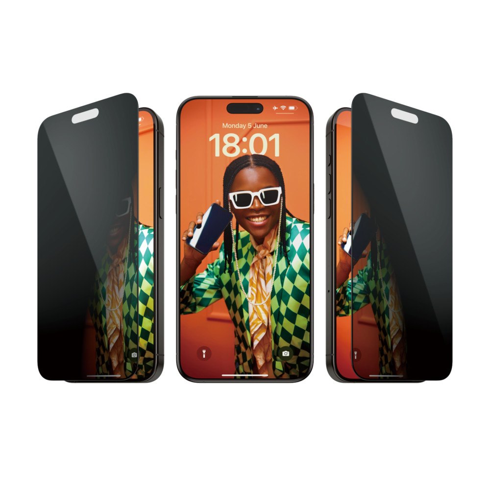 PanzerGlass PanzerGlass Ultra Wide Fit Privacy Genomskinligt skärmskydd Apple 1 styck