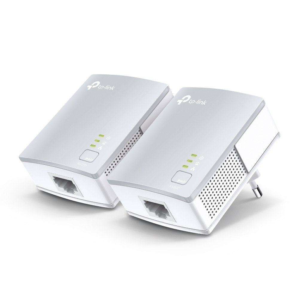 TP-LINK Technologies TP-Link PA411KIT 500 Mbit/s Nätverksansluten (Ethernet) Vit 2 styck