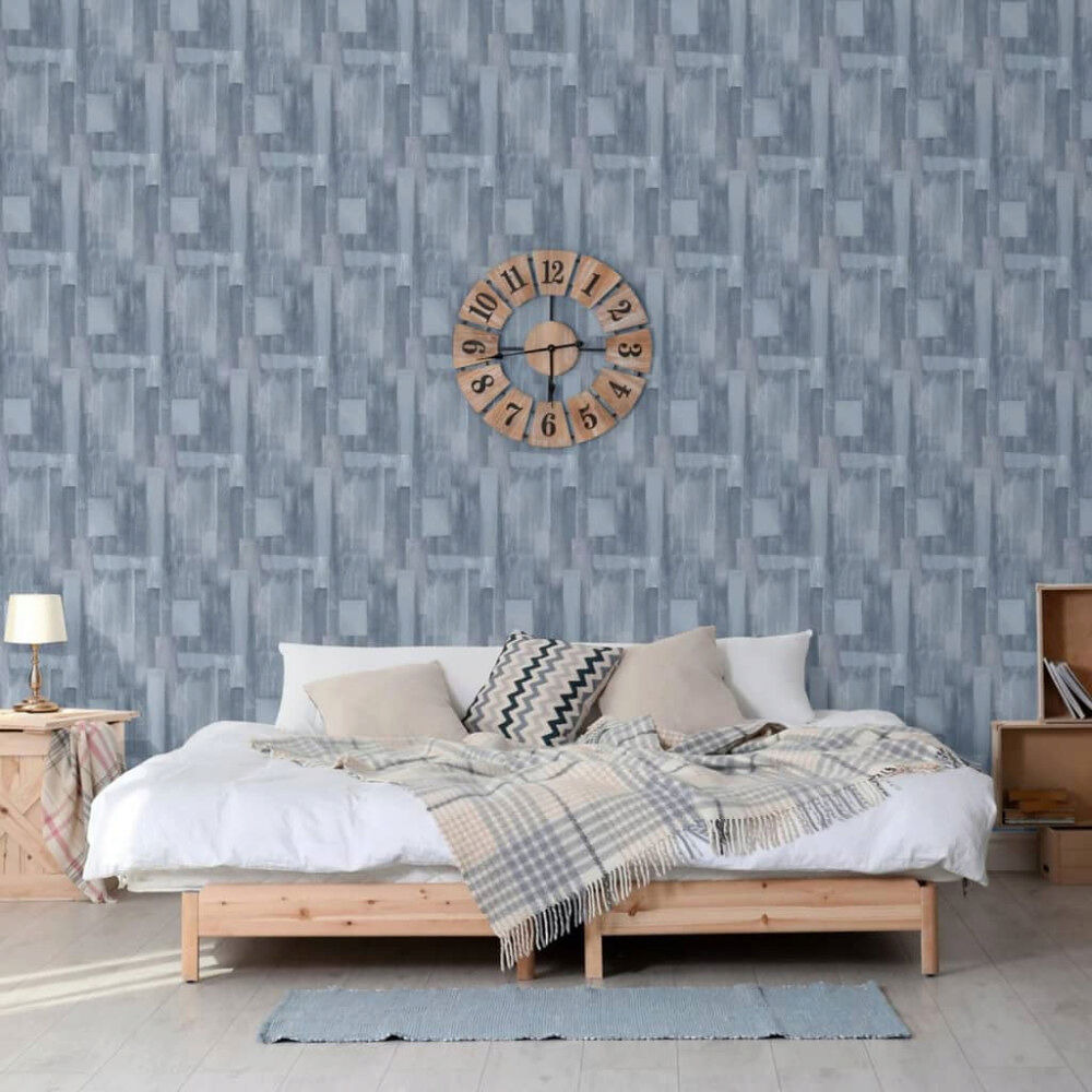 DUTCH WALLCOVERINGS DUTCH WALLCOVERINGS Tapet Wood grå