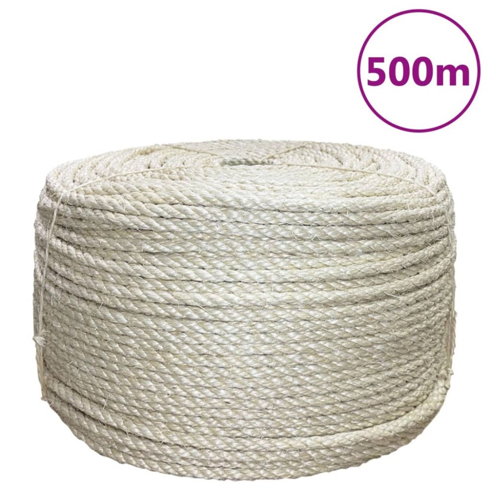 vidaXL Rep 100% sisal 10 mm 500 m