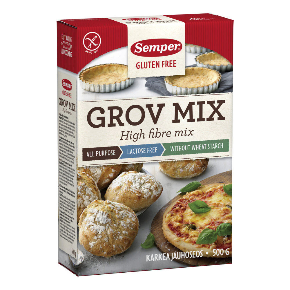 Semper Grov-Mix Glutenfri 500 g