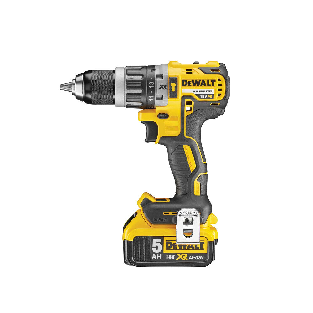 DeWalt DeWALT XR DCD796P2-QW - slagborr/skruvdragare - sladdlös - 2 hastigheter - 2 batterier