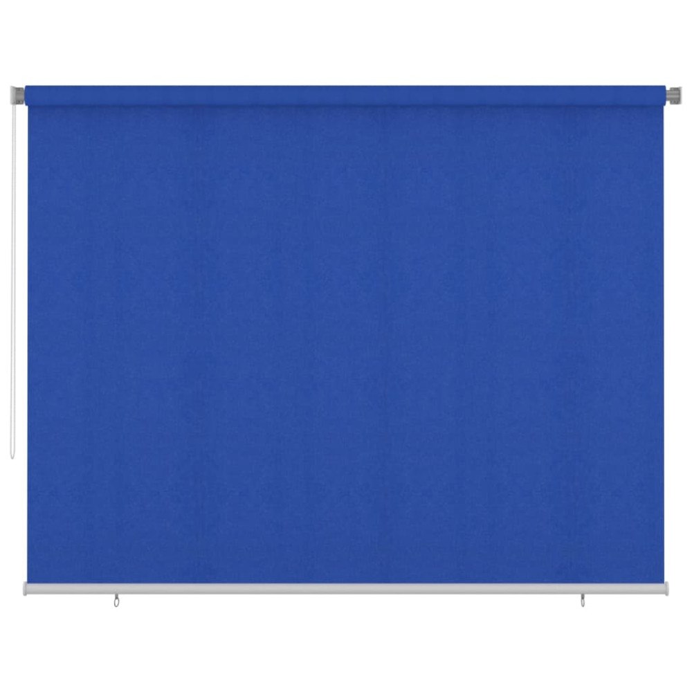 vidaXL Rullgardin utomhus 305 (B) x 230 (H) cm blå HDPE