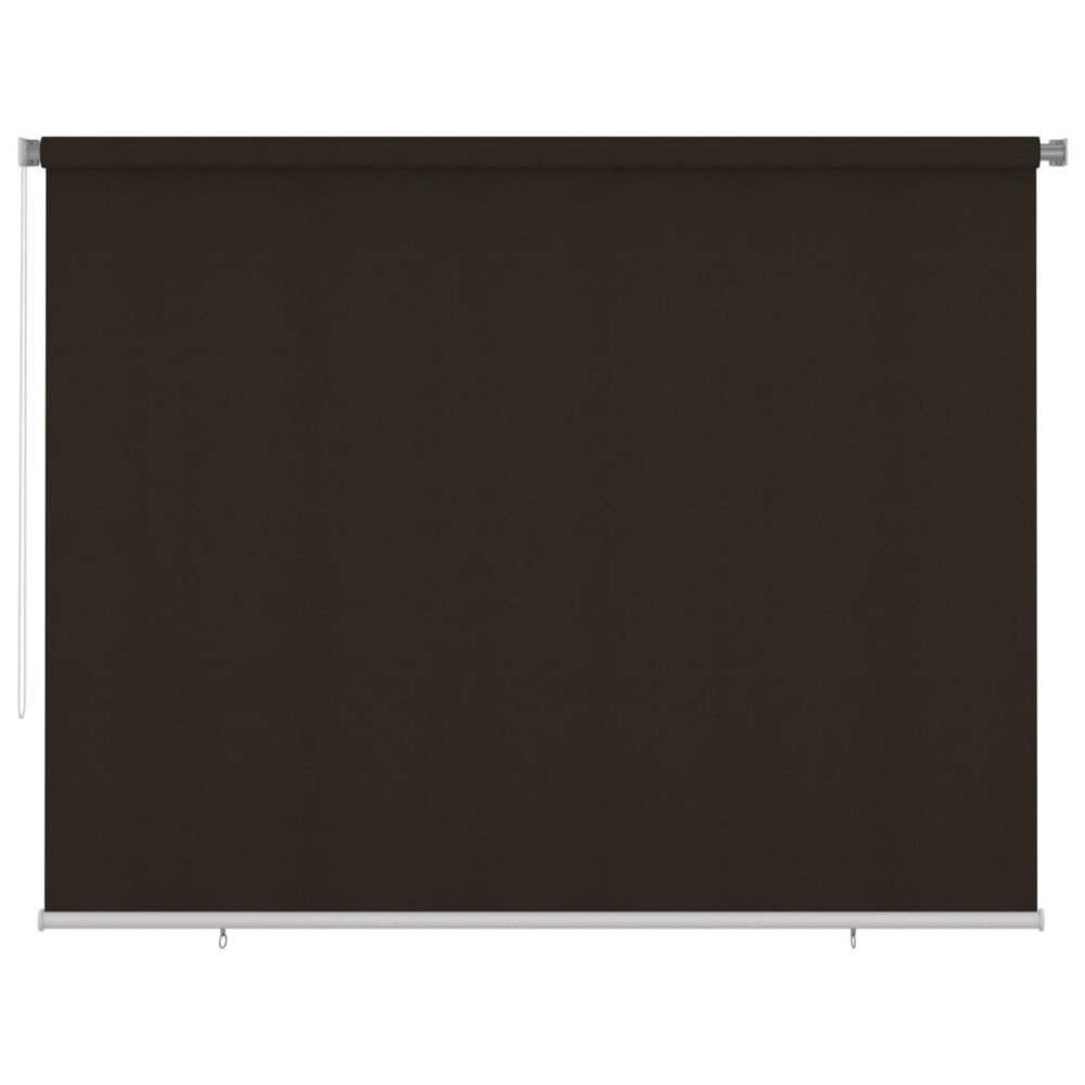 vidaXL Rullgardin utomhus 305 (B) x 230 (H) cm brun HDPE