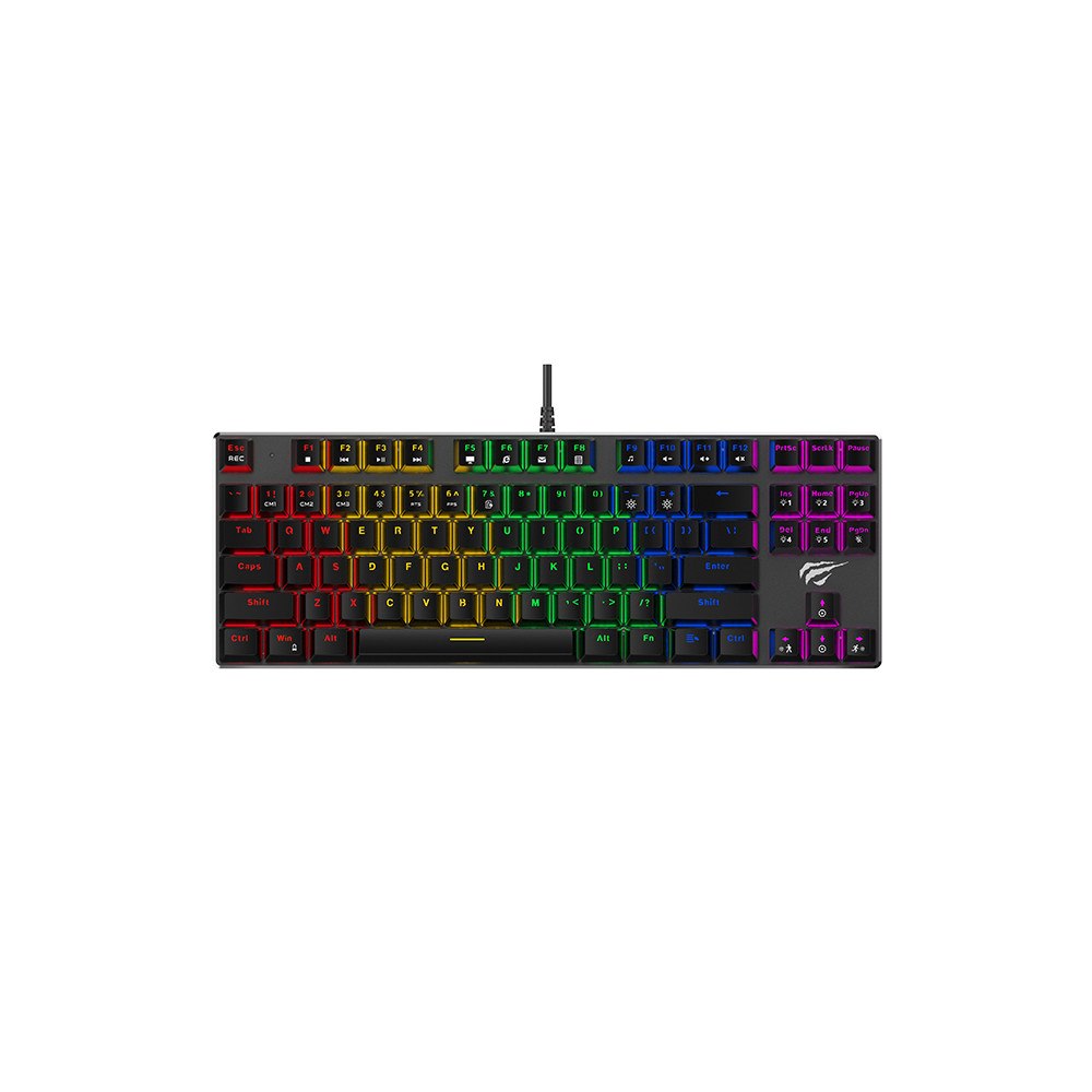 Havit Havit KB435L tangentbord USB QWERTY Svart