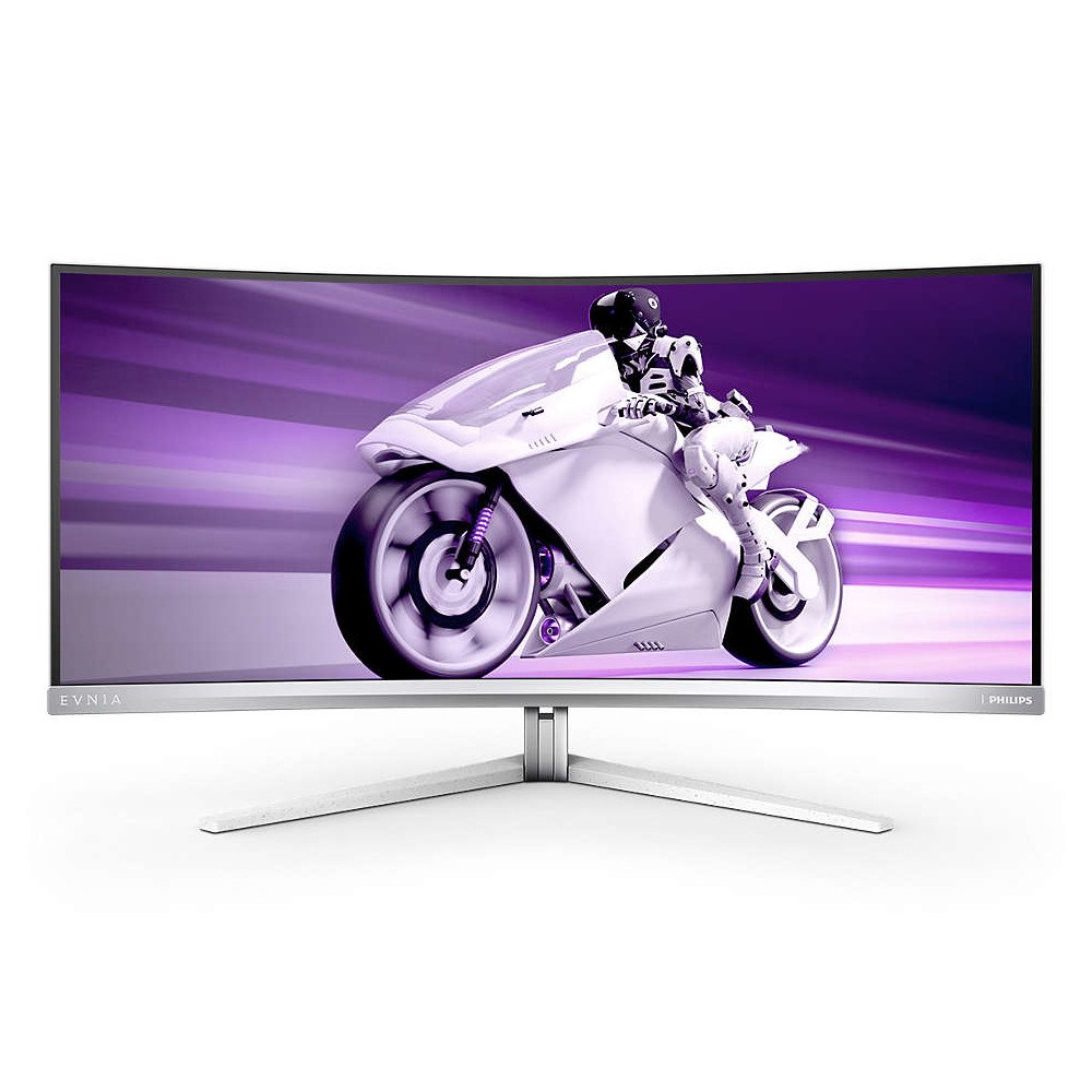Philips Philips 34M2C8600/00 platta pc-skärmar 86,4 cm (34") 3440 x 1440 pixlar Wide Quad HD OLED Vit