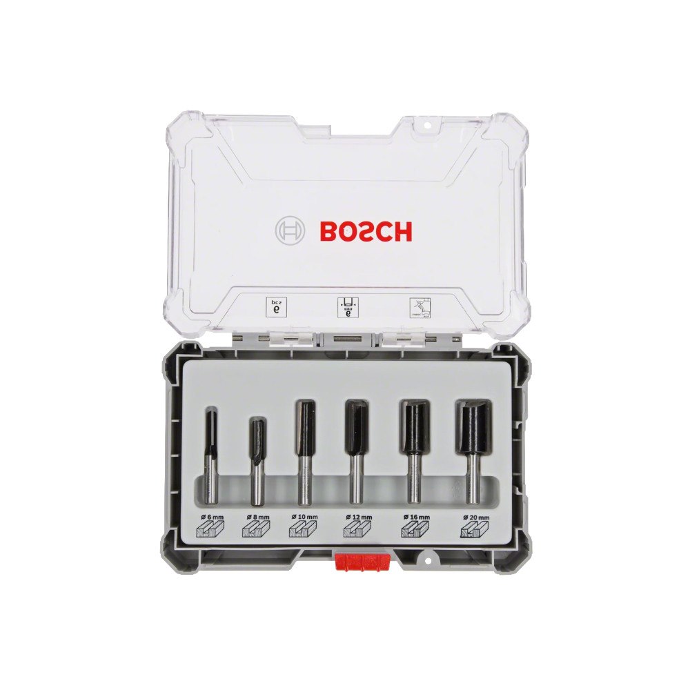 Bosch Group Bosch 2607017466 Fräs sats 6 styck