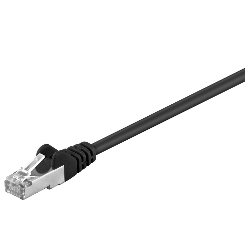 Goobay Goobay 68673 nätverkskablar Svart 5 m Cat5e SF/UTP (S-FTP)