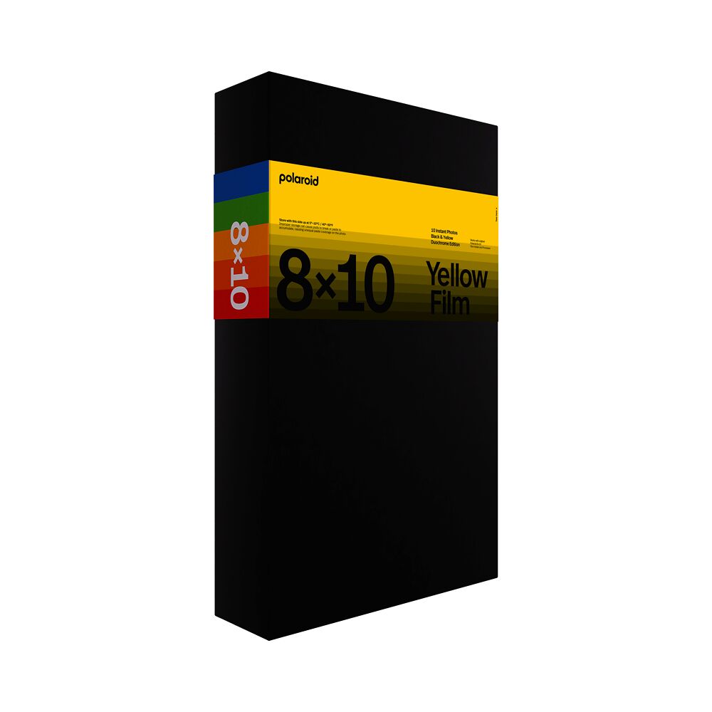 Polaroid Polaroid DuoChrome film for 8x10 Black & yellow edition