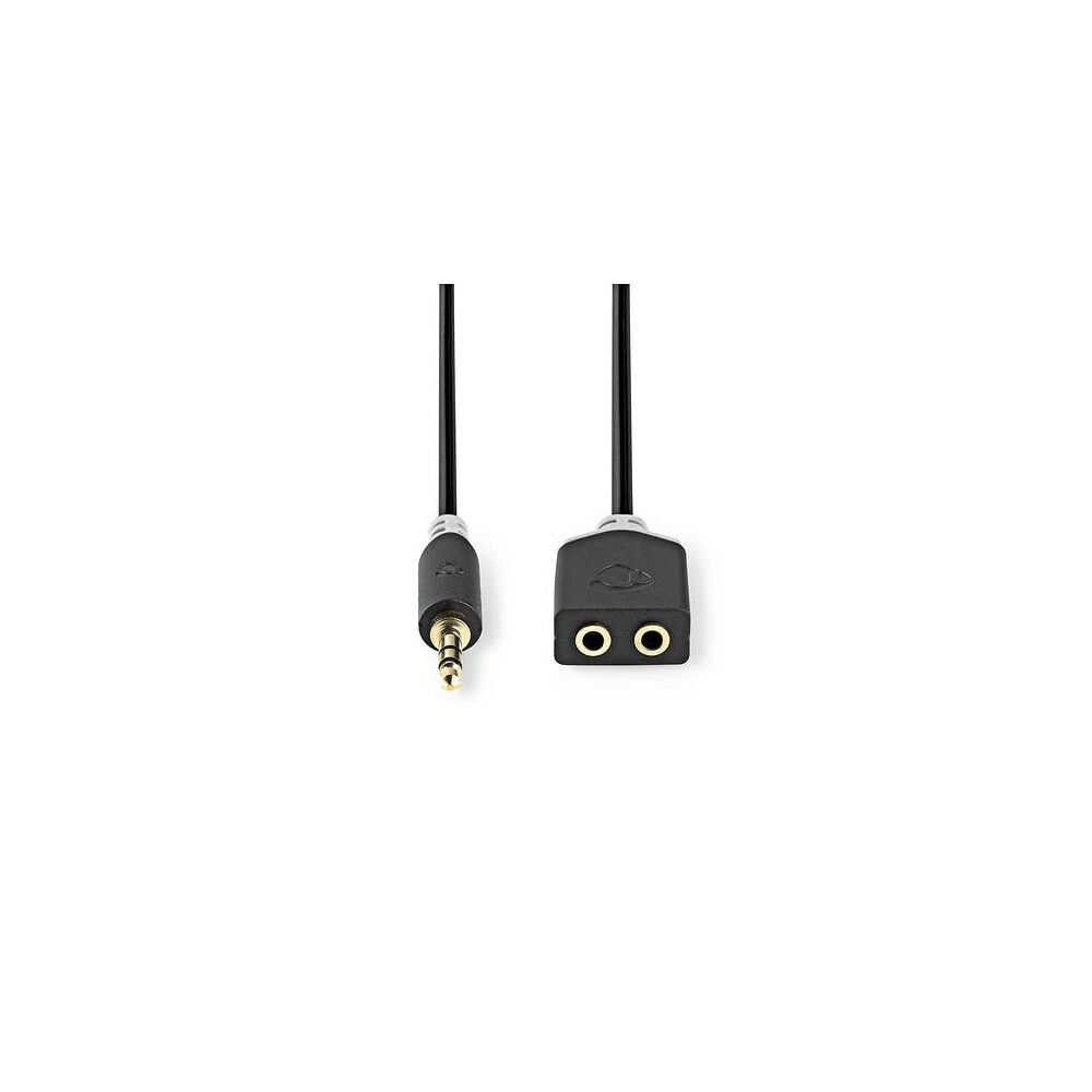 NEDIS Adapter NEDIS 2x3,5mm Ho - 3,5mm Ha