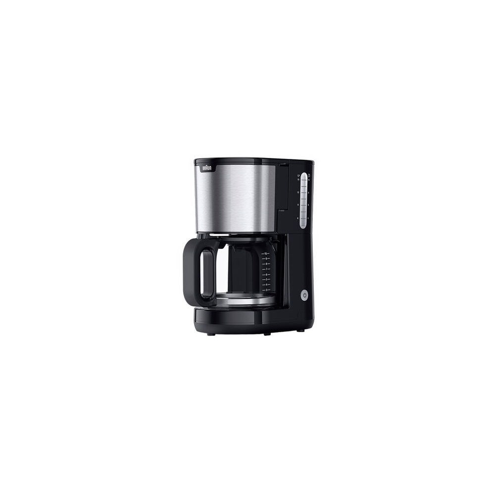 Braun Braun PurShine KF 1500 BK - kaffemaskin - rostfritt stål/svart