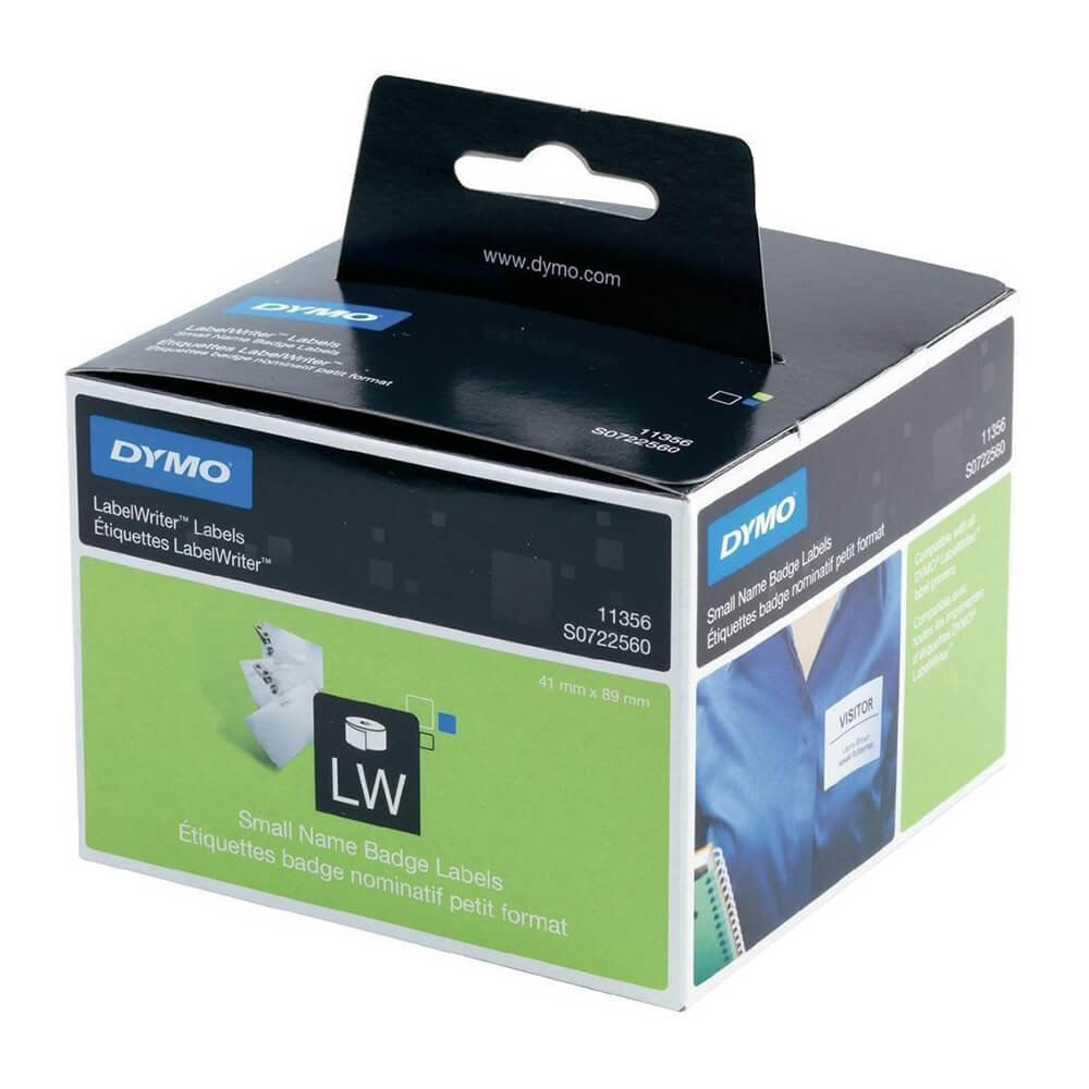 DYMO Labels S0722560 11356 Small Name Badge
