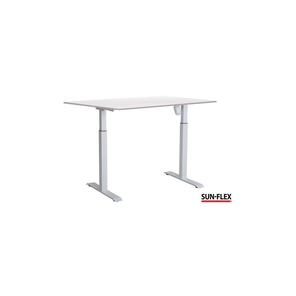 Sun-Flex Bord SUN-FLEX II höj/sänk 120x80 vit/vit