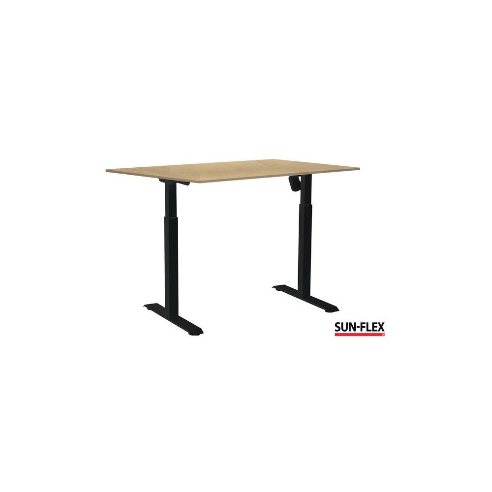 Sun-Flex Bord SUN-FLEX I höj/sänk 120x80 svar/bjö