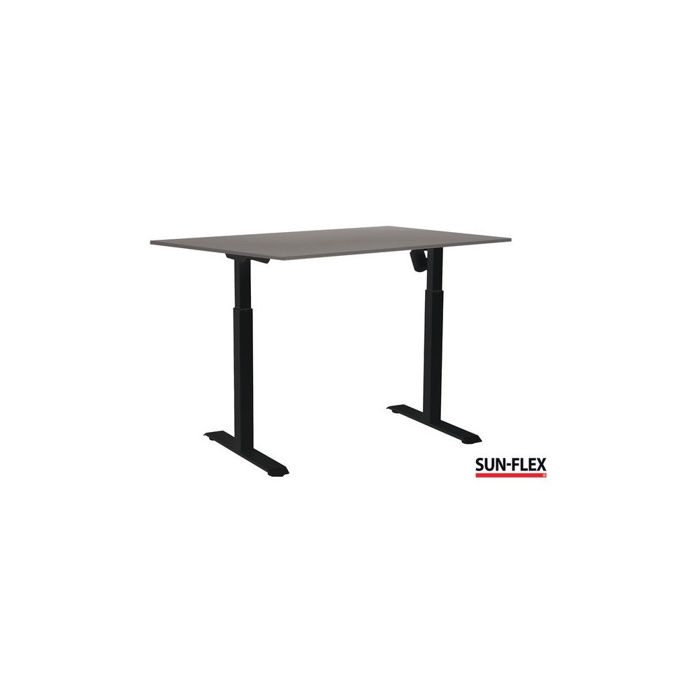 Sun-Flex Bord SUN-FLEX II höj/sänk 160x80 sva/grå