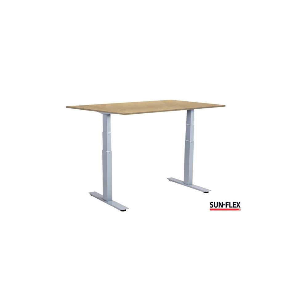 Sun-Flex Bord SUN-FLEX VI höj/sänk 120x80 grå/bjö