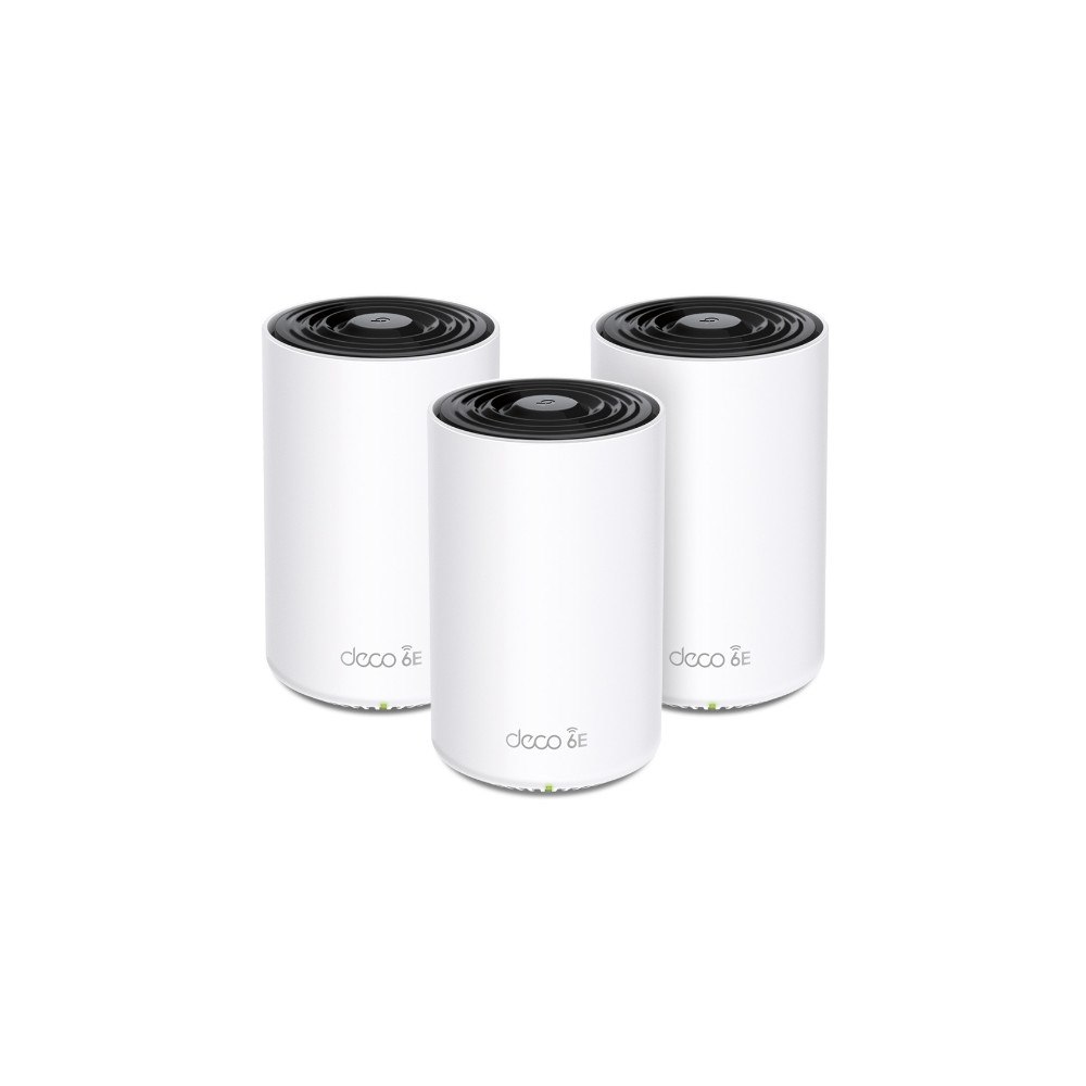 TP-LINK Technologies TP-Link Deco XE75 Triband (2,4 GHz/5 GHz/6 GHz) Wi-Fi 6E (802.11ax) Vit 3 Intern