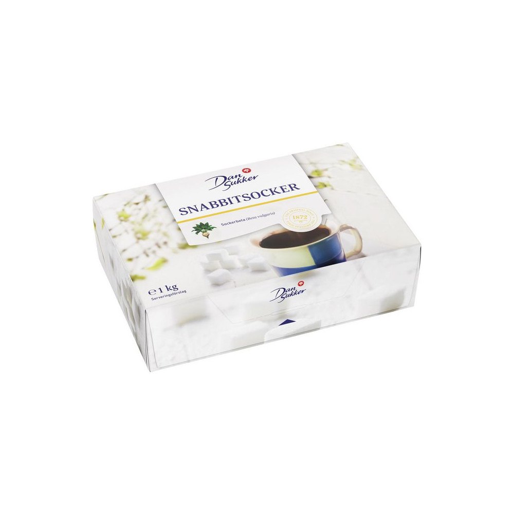 DANSUKKER Snabbitsocker DANSUKKER låda 1kg