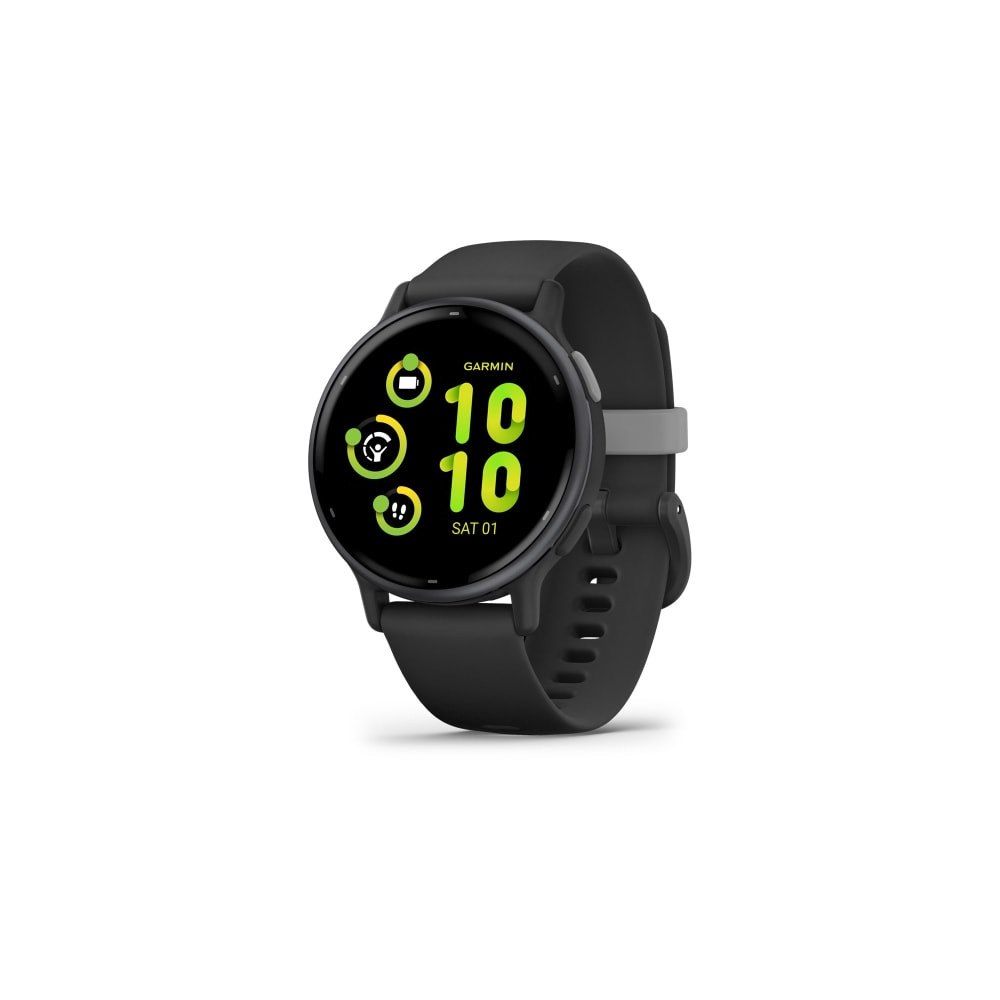 Garmin Garmin Vivoactive 5 3,05 cm (1.2") AMOLED Digital 390 x 390 pixlar Pekskärm Svart Wi-Fi GPS
