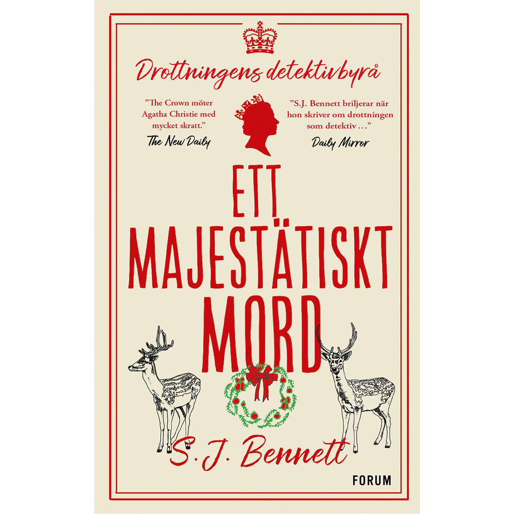 S. J. Bennett Ett majestätiskt mord (inbunden)