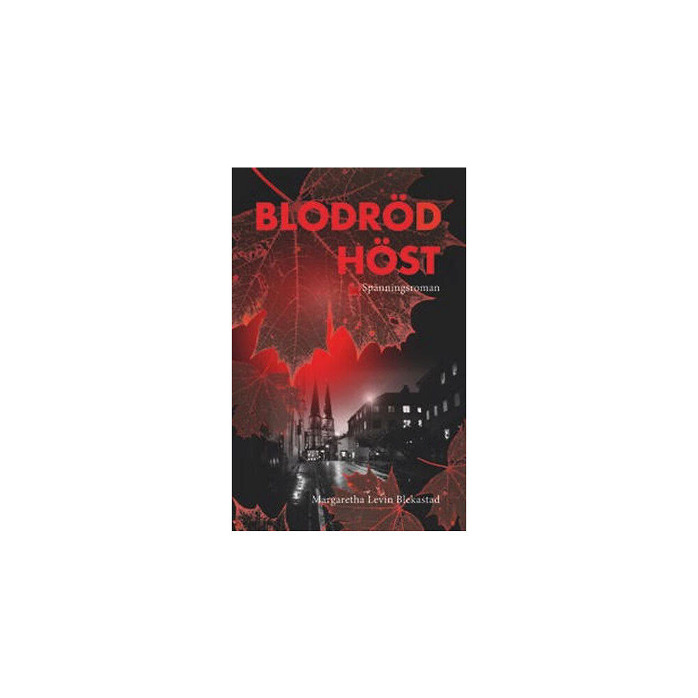 Margaretha Levin Blekastad Blodröd höst (bok, danskt band)