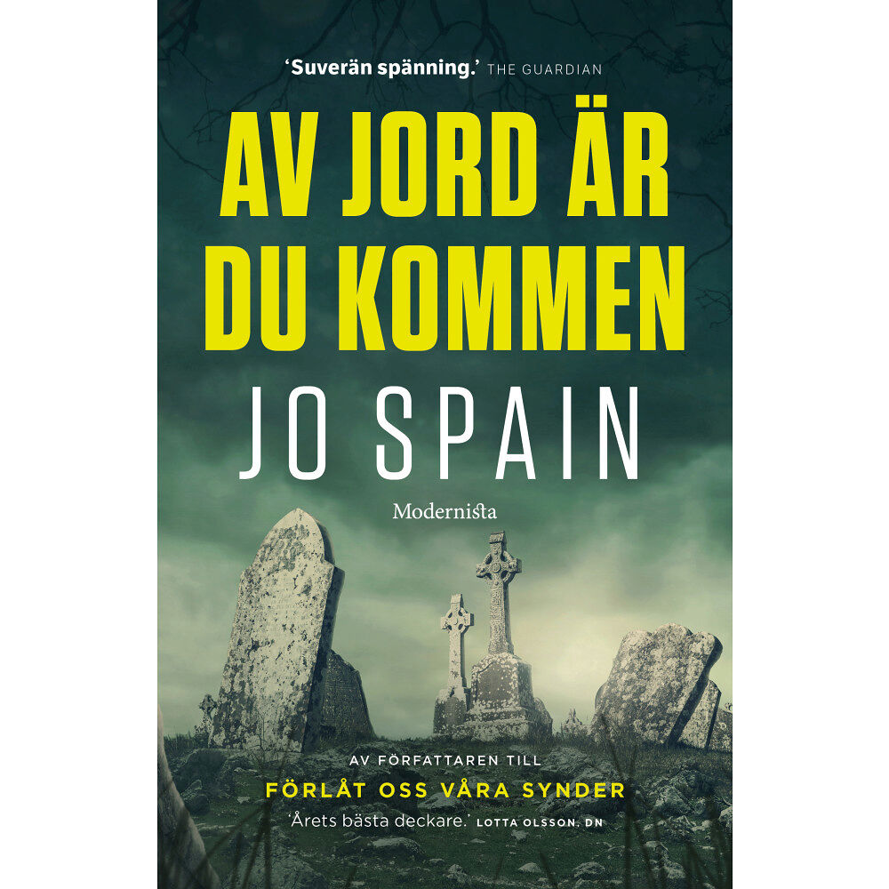 Jo Spain Av jord är du kommen (inbunden)